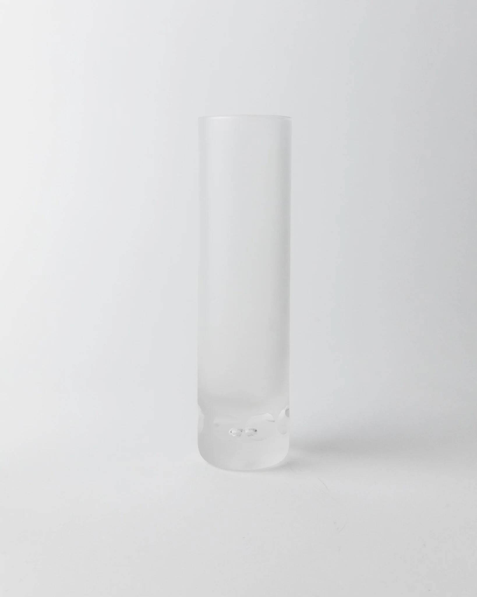 Vintage set of 5 Murano drinking glasses - ice effect with bubble details, heavy quality - Italian design from the 1970s - long drink glasses, gift idea.