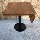 Ancienne table de bistrot pied fonte noir
