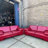 Canapé Natuzzi. Cuir véritable.