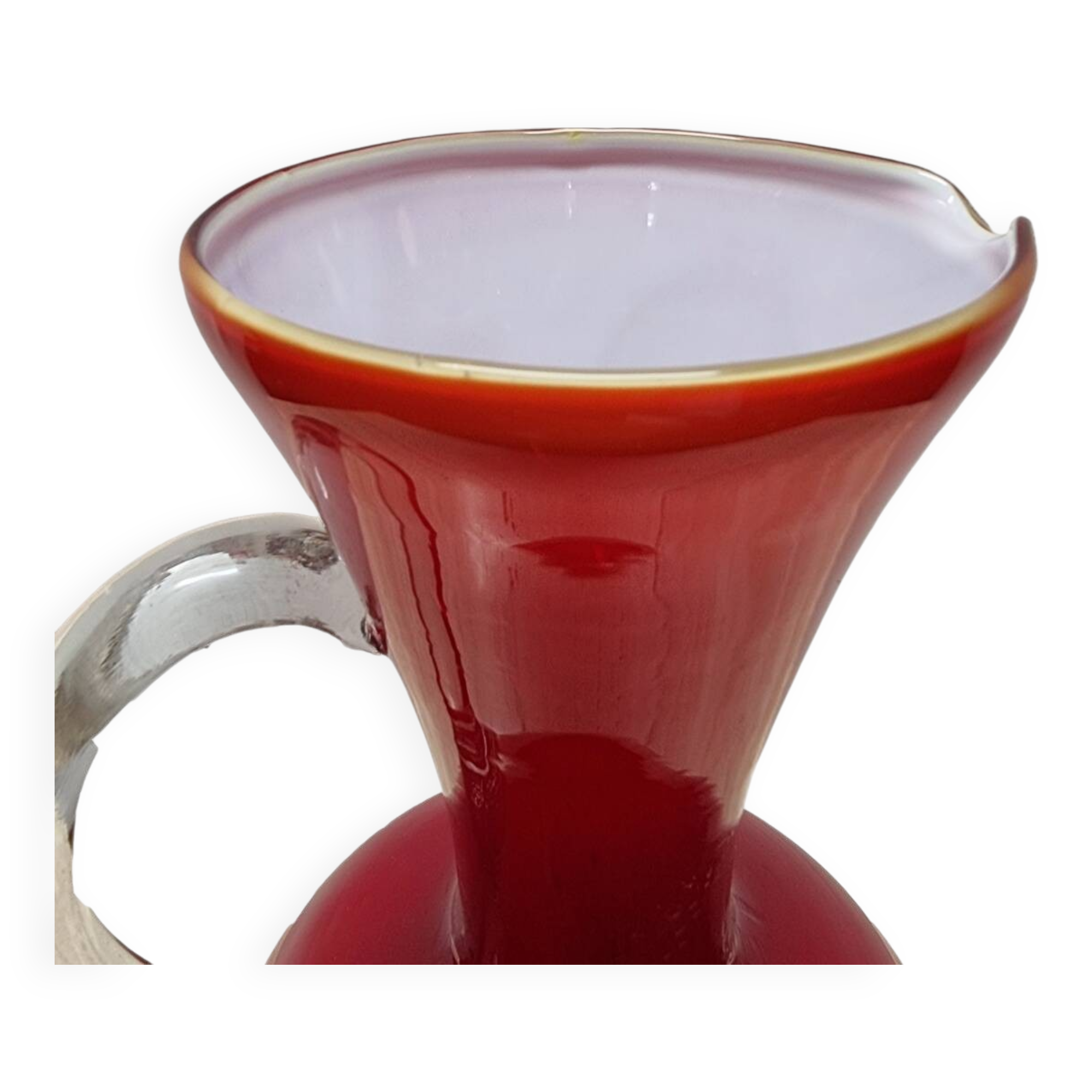 Vintage Opalina Fiorentina Carafe, 1970s