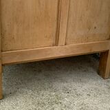 Paris raw wood cabinet 1950