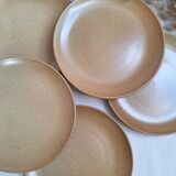 Vintage village stoneware dessert plates
