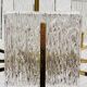 Lustre vintage en laiton Iceberg