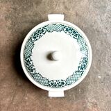 Digoin Sarreguemines tureen in enameled earthenware, “Versailles” service