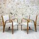 Pair of Bow armchairs