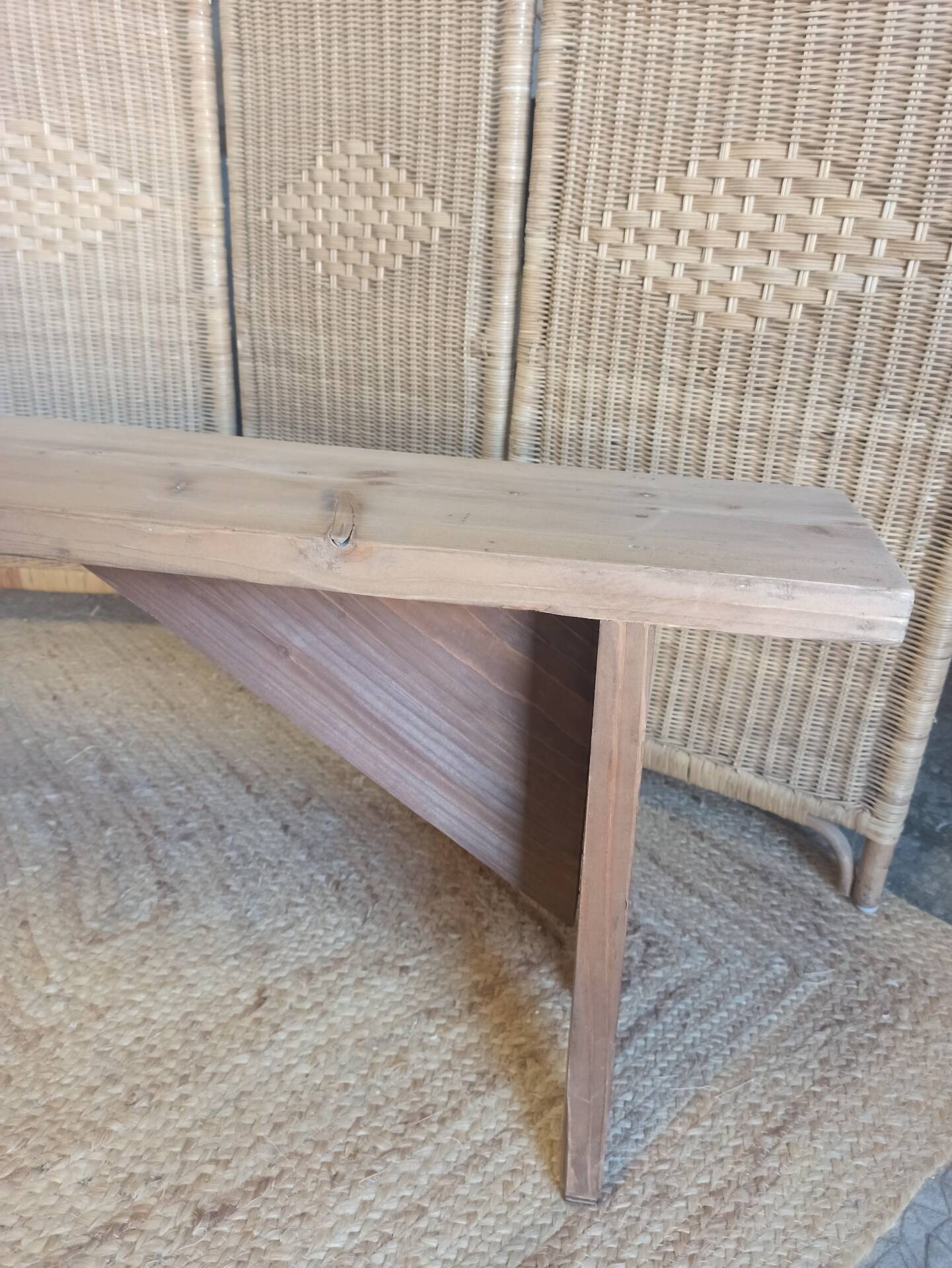 Banc en bois