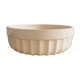 Salad bowl in pink faience Digoin