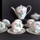KPM Krister porcelain coffee service for 9 people, Germany