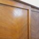 Vintage oak wardrobe from the 1960s.