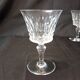 Set of 12 Baccarat Piccadilly Cut Crystal Red Wine Goblets