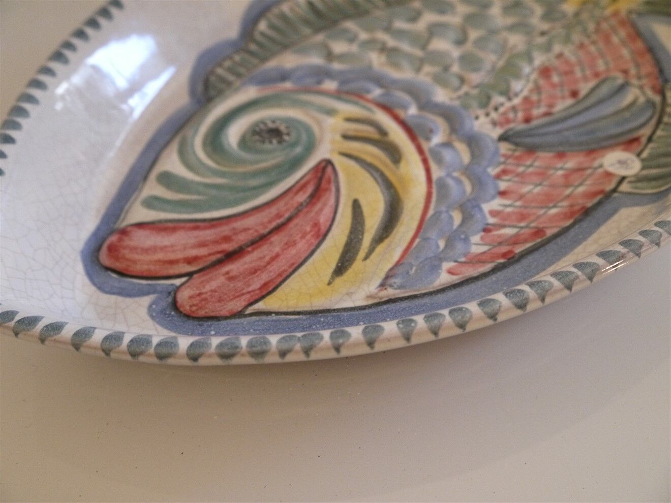 Scandinavian ceramic pocket vacuum from Laholm 1960