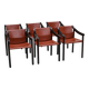 Set of 6 model 905 chairs by Vico Magistretti