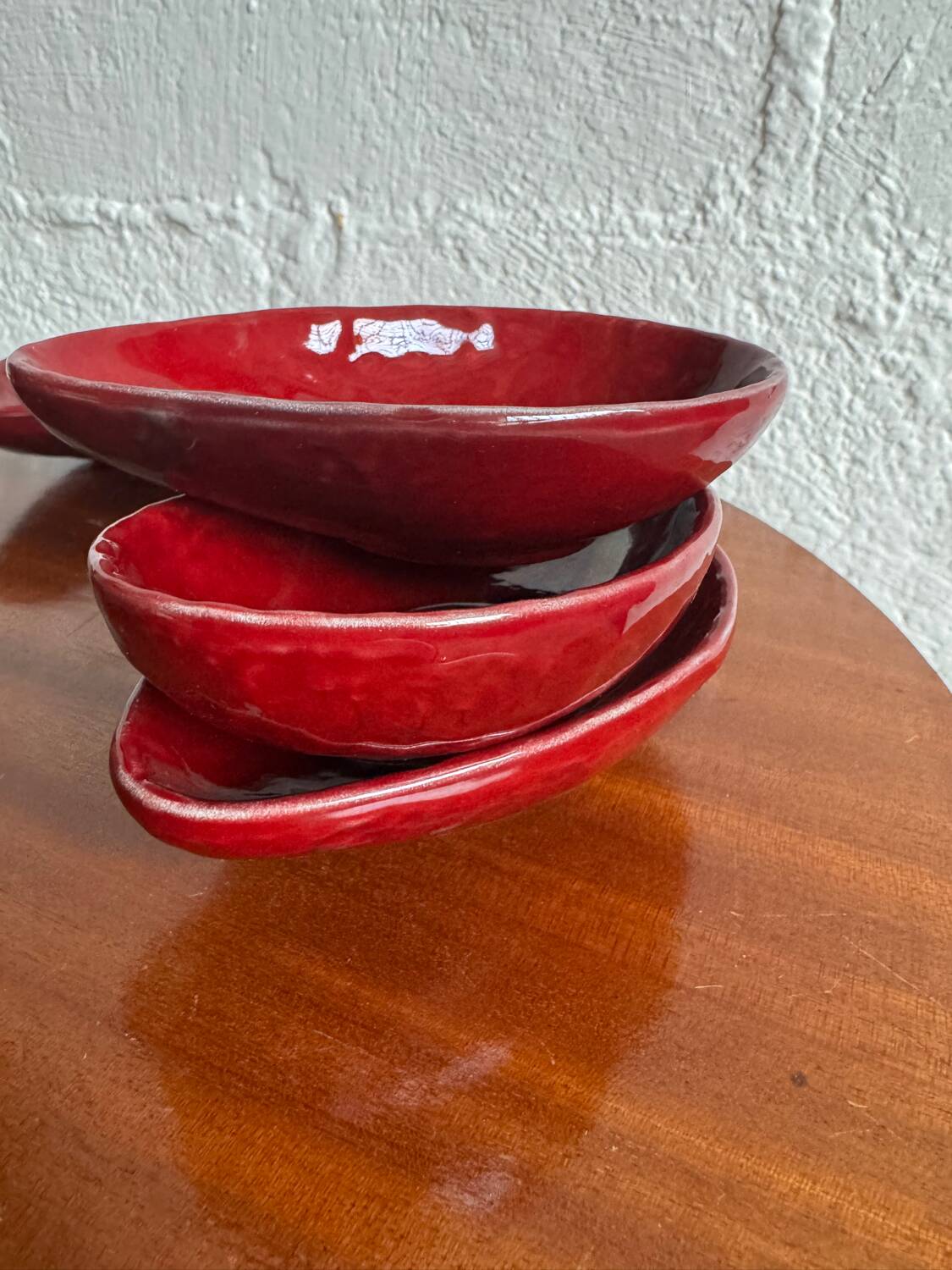 Ramequins en faïence de Charolles, années 70