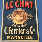 Reproduction of the "Soap the Cat" poster