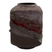 Strehla fat lava vase