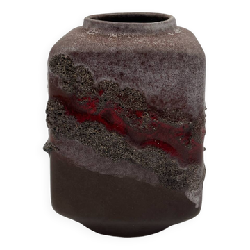 Vase Strehla fat lava