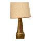 Art Deco lamp on vase - brass