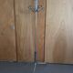 Portemanteau perroquet métal chromé