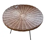 Rattan coffee table