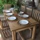 Ancienne table de ferme rénovée