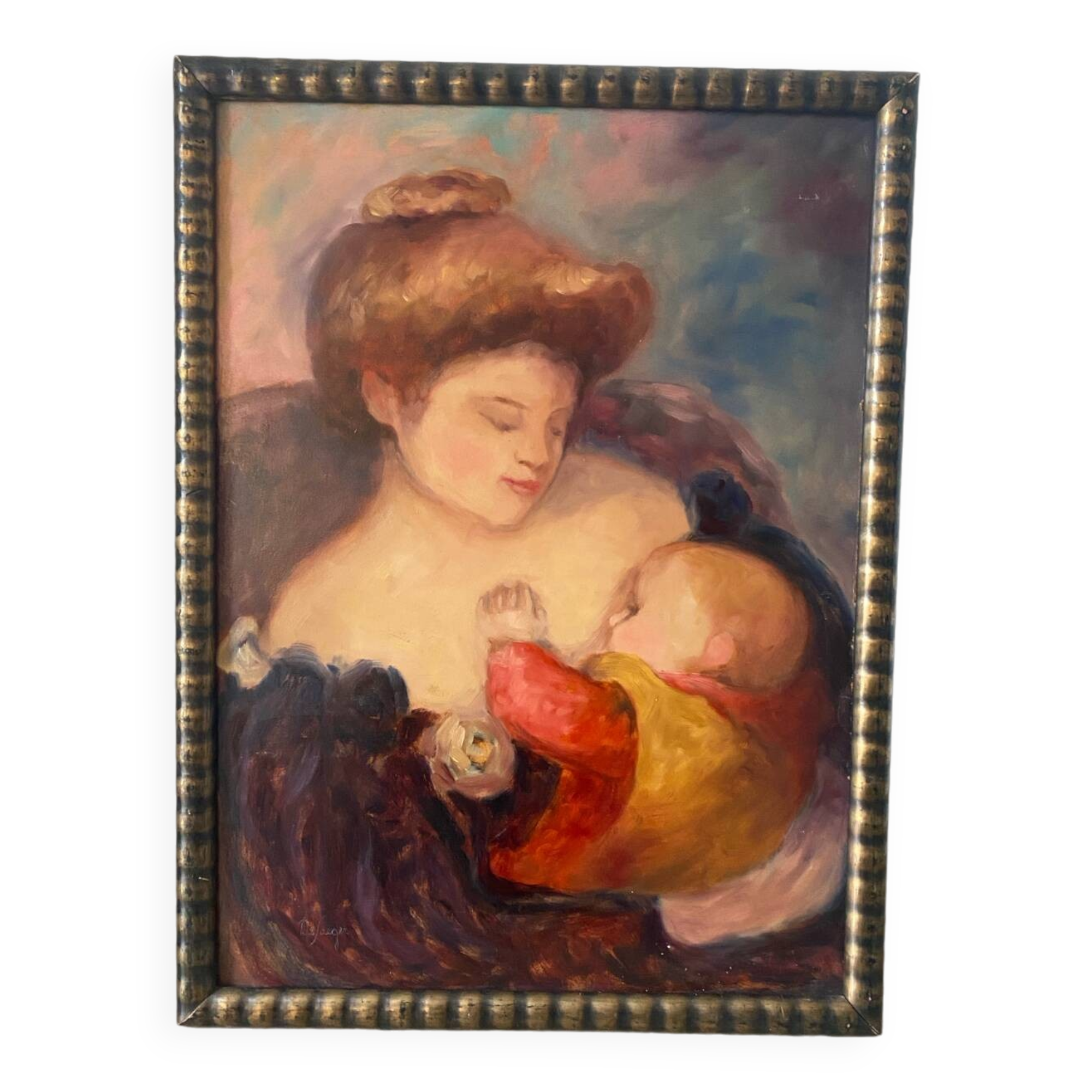 Maternity signed Anna Maria de Saeger
