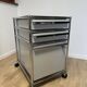 Caisson sur roulettes USM Haller gris clair