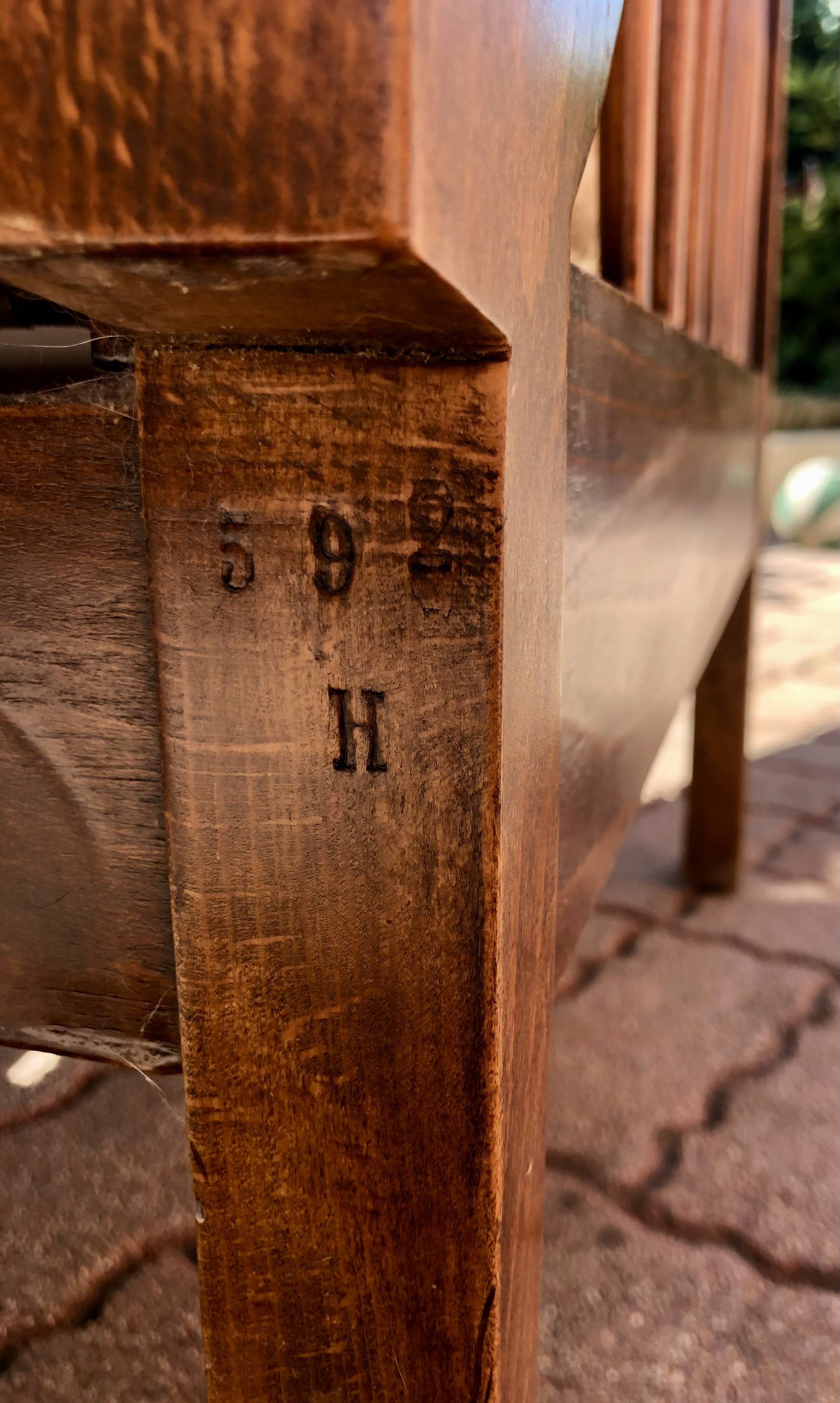 Armchair / long liner rest chair called 'Morris Armchair' Period 1920