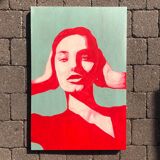 Painting on panel