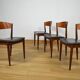 4 Danish chairs in teak JYDSK Mobelindustri 1960