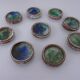 Danish Studio Ceramic Bowls by Jim & Henny Waldorff for Svaneke, 1960s, Set of 9