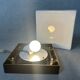 Vintage ceiling lamp – bakelite and opaline