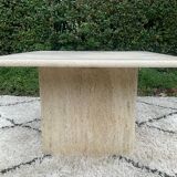 Travertine coffee table, 1970s
