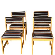 Set of 4 Scandinavian Dining Chairs