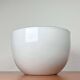 Mid-Century Modern Danish Large White Enamel Bowl, 1960s
