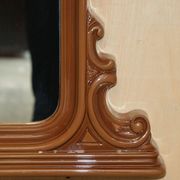 Miroir décoratif vintage Art Déco cadre épais