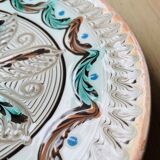 Romanian handicraft ceramic dish