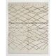 Modern Handknotted Moroccan Azilal style Rug, 100% Wool, Custom Options Available