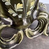 Antique glazed ceramic vase