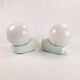 Pair of space age wall lights, art deco bathroom bedside night light