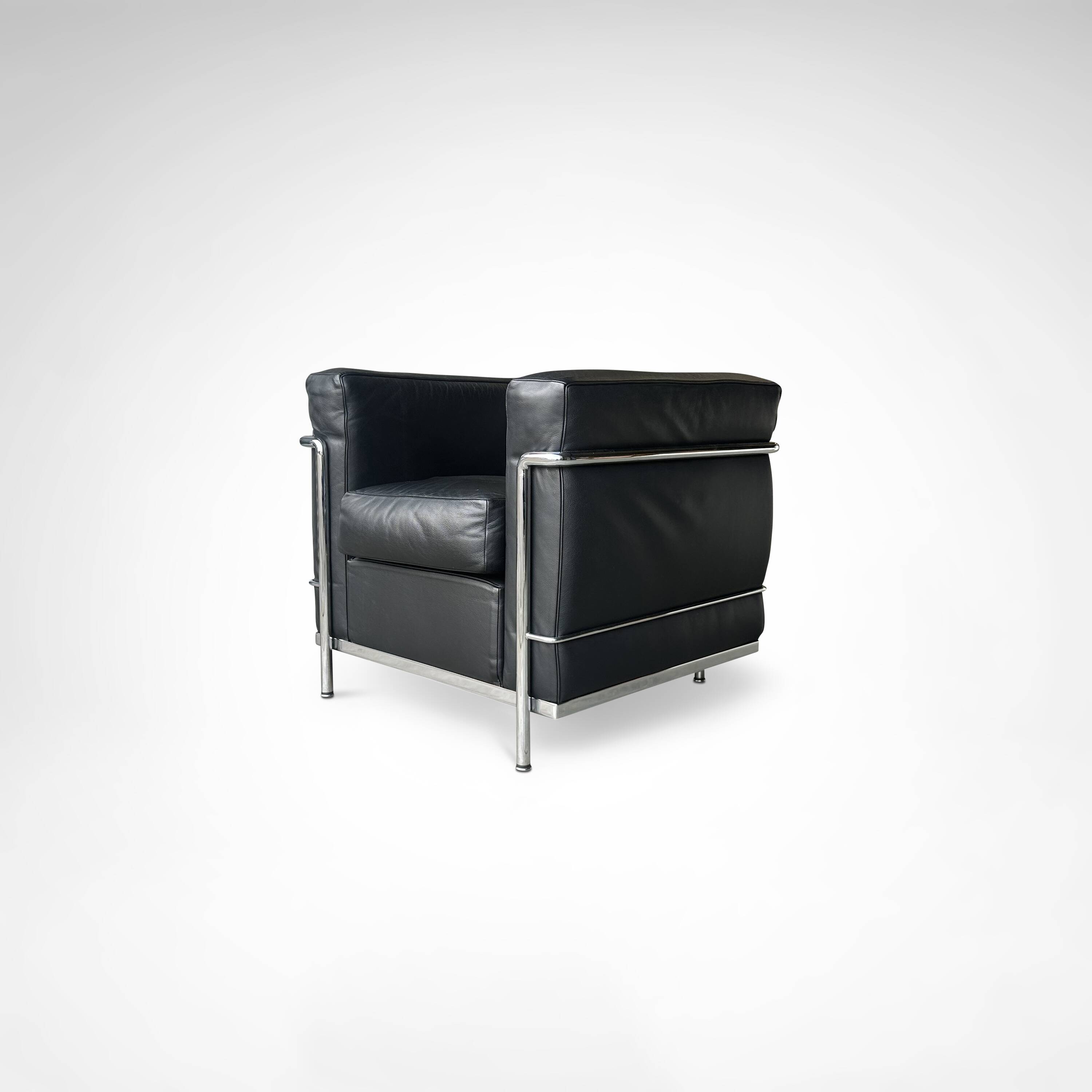 LC2 armchair by Le Corbusier et al. for Cassina 1990s