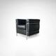LC2 armchair by Le Corbusier et al. for Cassina 1990s