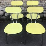 Yellow formica chairs