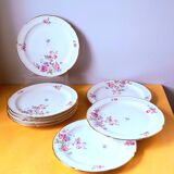 CB France porcelain plates