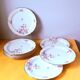 CB France porcelain plates