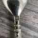 Art Deco Condiment Set in Moulded Crystal