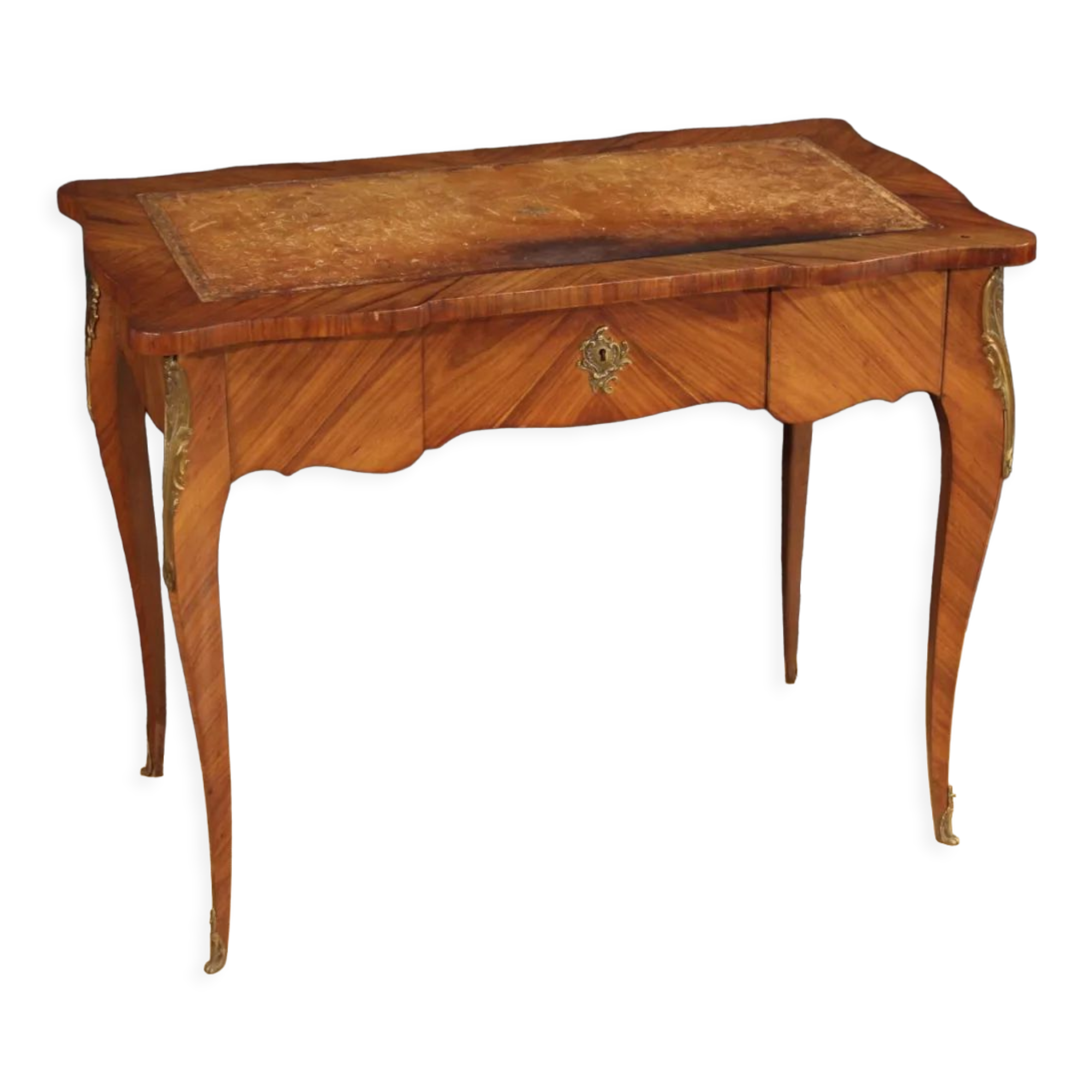 French Louis XV style writing desk from 20th century