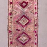 Vintage turkish runner 391x87cm