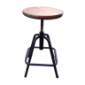 Tabouret à vis années 80