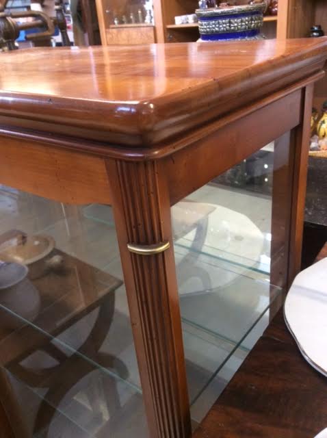 Cherry wood window 3 glazed faces