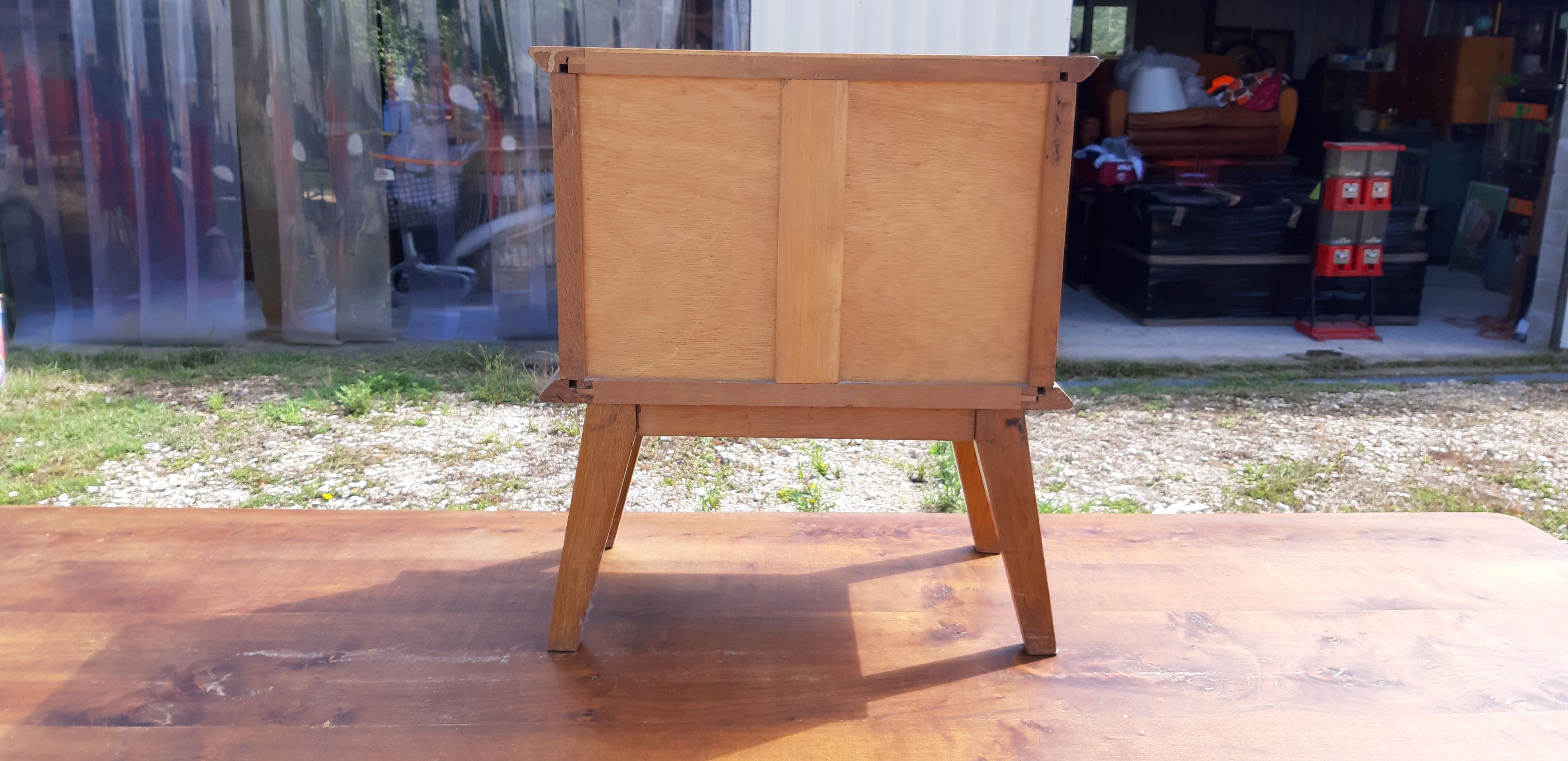 Bedside year 50 wood